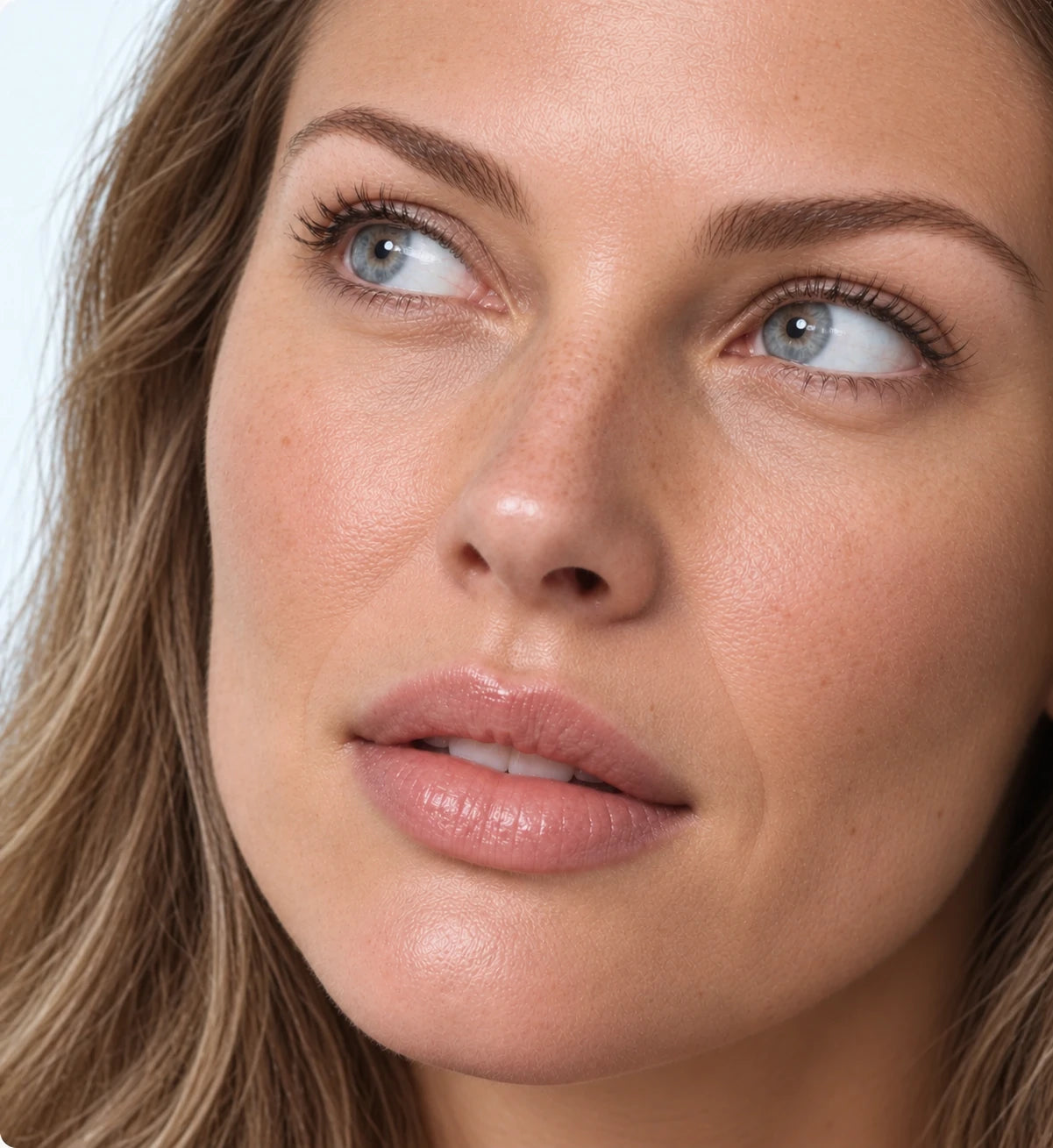 Close-up portrait of a woman