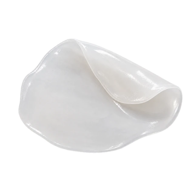 Soft folded hydrogel mask texture